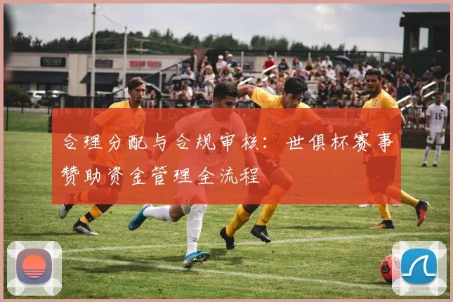 合理分配与合规审核：世俱杯赛事赞助资金管理全流程